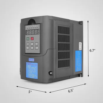

Vevor 2HP 1.5KW 7A 220-250V Variable Frequency Drive Inverter VFD