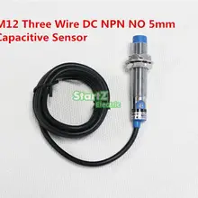 M12 три провода DC PNP № 5 мм дальнометрия емкостной Бесконтактный переключатель датчика-LJC12A3-5-Z/BY