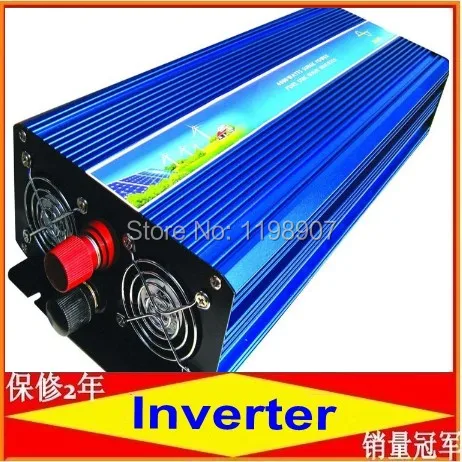 

4000W puhdas siniaalto invertteri 4000W Inverter Pure Sine Wave Inverter 8000W Peak Power CE,ROHS 12v to220v free shipping