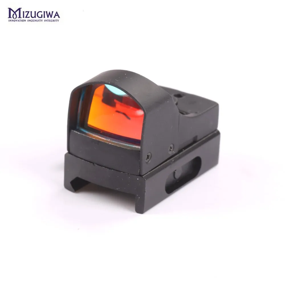 

Hunting Micro Red Dot Scope Sight For Weaver Picatinny Rail 20mm W / Sunshade 25mm Lens Mira Punto Rojo Caza