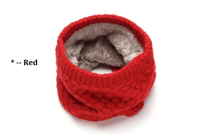 Унисекс, женские зимние теплые вязаные походные шарфы, толстый флис внутри, супер эластичный вязаный шарф, кольцо, для мужчин, женщин, детей, для шеи, теплый