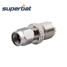 Superbat 5 шт. мини-UHF-SMA RF адаптер мини-UHF гнездо прямой штекер SMA