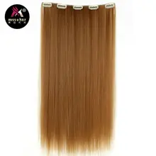 Miss U Hair 2" 50 см 50 г синтетический длинный прямой зажим для наращивания волос шт 2 шт в партии