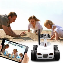 Free shipping 2015 new electronic Wireless Wifi Control RC Tank Toy with Moving Camera Controlled by