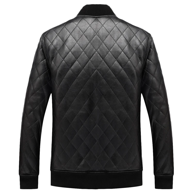 Зимние мужские кожаные куртки из плотной искусственной кожи, мужская флисовая куртка, мотоциклетная верхняя одежда, мужская брендовая одежда SA559