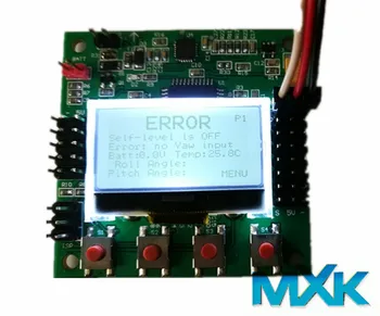 

Fixed Wing Flight Control KK 2.1.5 Flight Control VTOL V Terminal New Firmware Self Balancing Aerobatics Flight