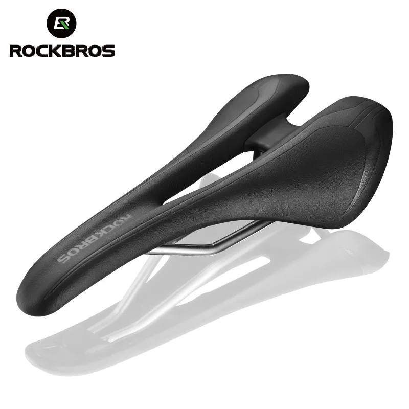

ROCKBROS Breathable Cycling Riding Hollow Vent Saddle Ultralight Bicycle Saddle MTB Folding Soft Seat Cushion Bike Parts