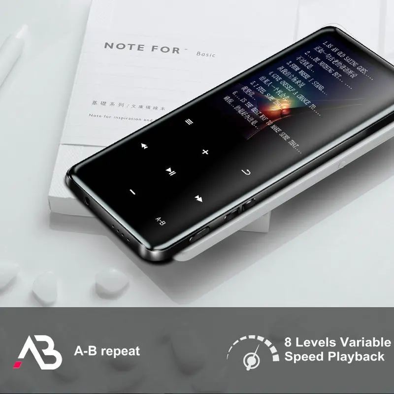 Mp4 плеер портативный Bluetooth 4 0 MP3 Multi Media MP Slim 2 дюйма сенсорный экран FM Радио Видео Hi Fi