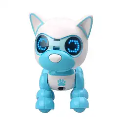 Умная интерактивная игрушка обучающая собака Сенсорное управление для 3 х кнопки батареи короткие уши, длинные уши детей