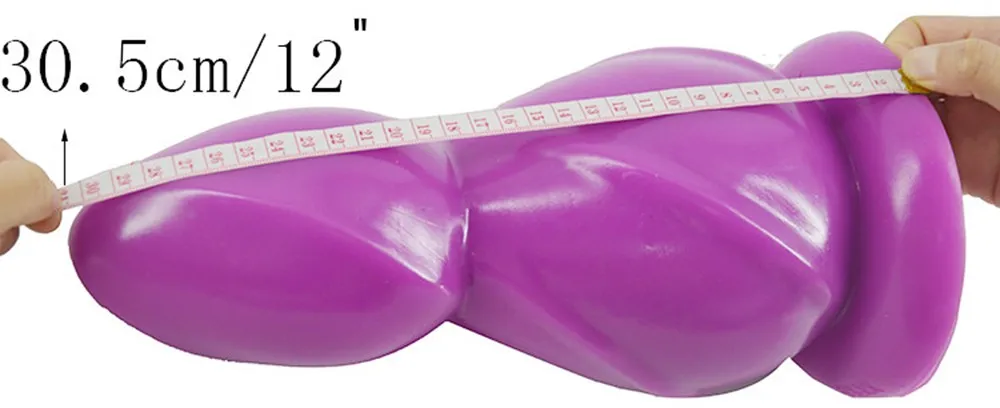 Purple Super Huge Penis Enlargemen Erotic Adult Products  Female Masturbation Pump(8)_