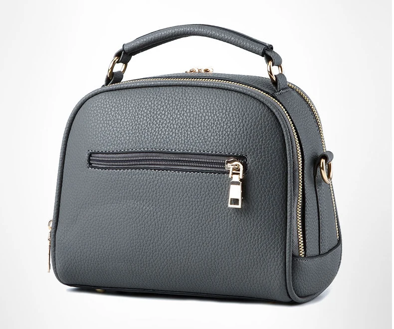 ZMQN النساء حقيبة كتف 2019 الحلوى ألوان الموضة حقائب العلامة التجارية الجلدية الصغيرة أكياس Crossbody للنساء حقيبة فتاة سستة الأحمر A507