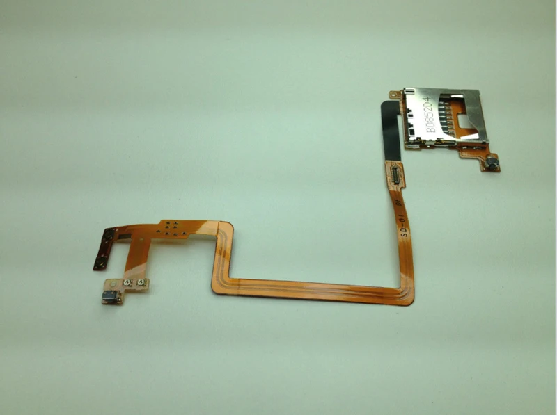 

For ND SI SD Card Slot Flex Ribbon Cable Left And Right Shoulder Buttons L+R