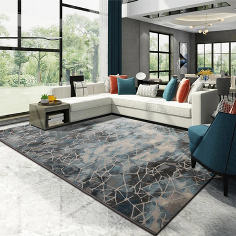 Rugs and Carpets for Living Room Home Area Rug for Bedroom 3D Persian Nordic Carpet Long Rug Fur Fluffy Rugs Karpet