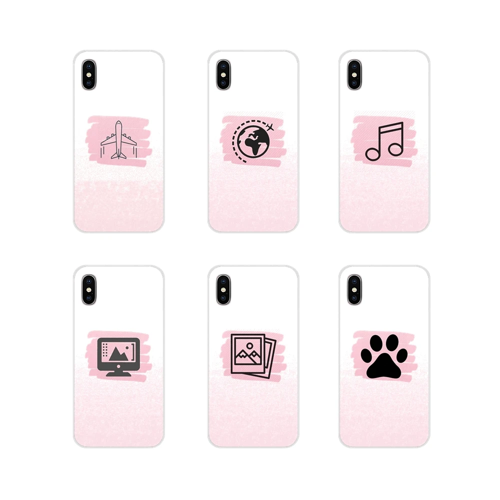 For Huawei P Smart Mate Honor 7A 7C 8C 8X 9 P10 P20 Lite Pro Plus Pink stick figure best friend party Silicone Phone Shell Cover | Мобильные