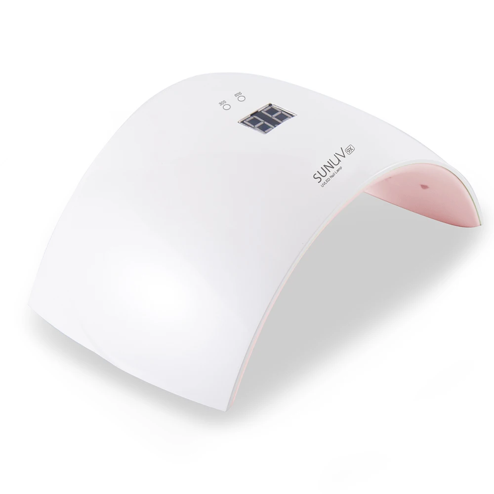 Online SUN9X Plus 36W FÜHRTE Nagel Trockner SUN9X Aktualisiert mit LCD Timer und Taste 18 Leds Uv Nagel Lampe für gel Polish Nagel Kunst