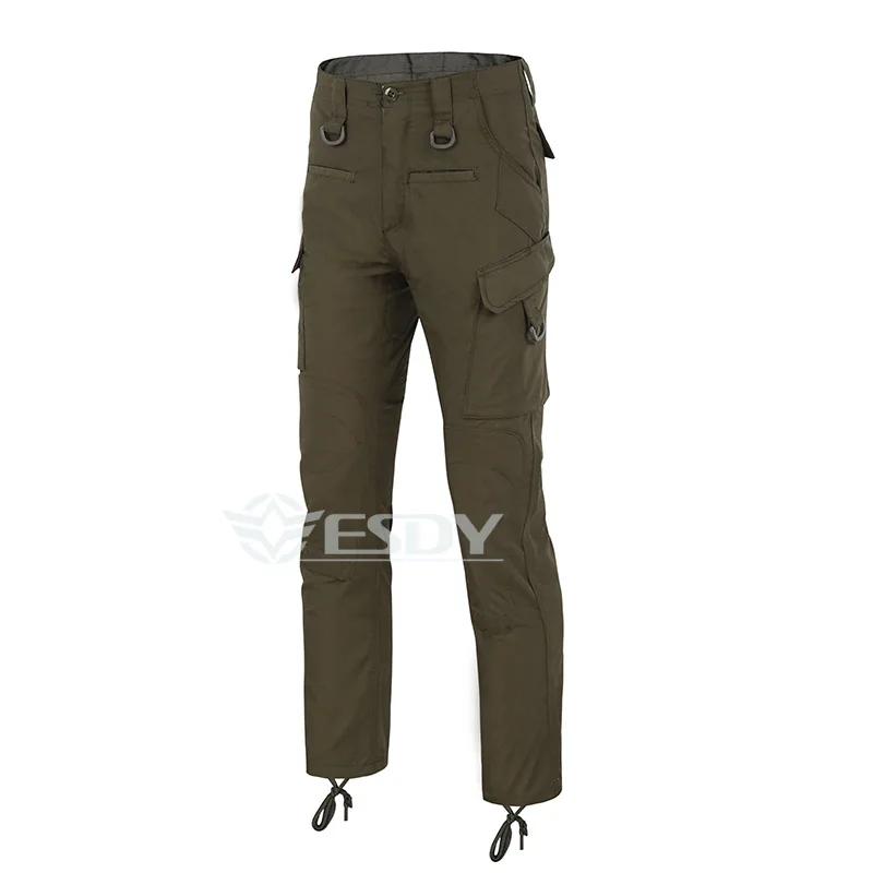 Ropa de entrenamiento táctico resistente al agua Multi bolsillo pantalones al aire libre escalada Trekking secado rápido transpirable pantalones largos Ropa de entrenamiento táctico resistente al agua Multi bolsillo pantalones al aire libre escalada Trekking secado rápido transpirable pantalones largos