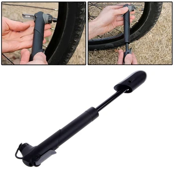 

Mini Portable Bicycle Cycling Bike Air Pump Tyre Tire Inflator Inflating Nozzle