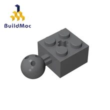 BuildMOC 57909 2x2 детали для строительных блоков DIY логотип развивающие творческие подарочные игрушки