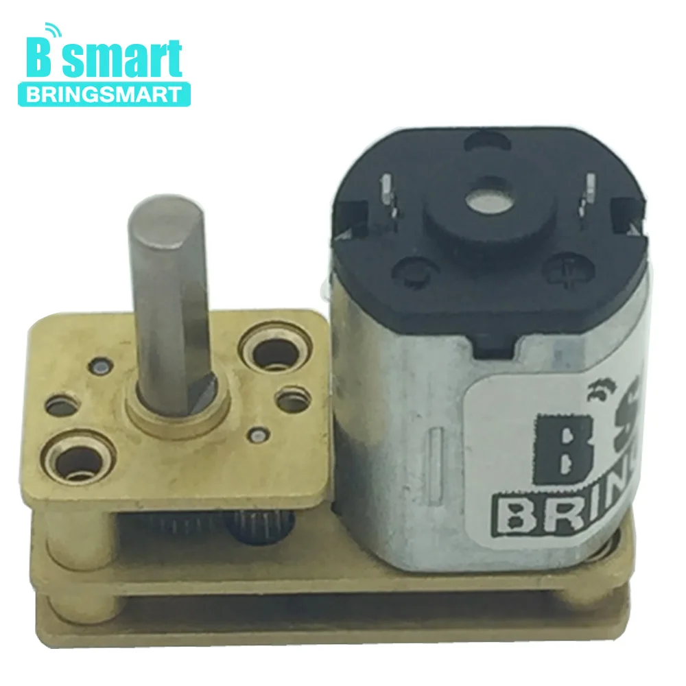 Bringsmart JGA1024 N20 мотор редуктор DC 12V Мини Мотор 6V Электрический 3V Реверсивный для