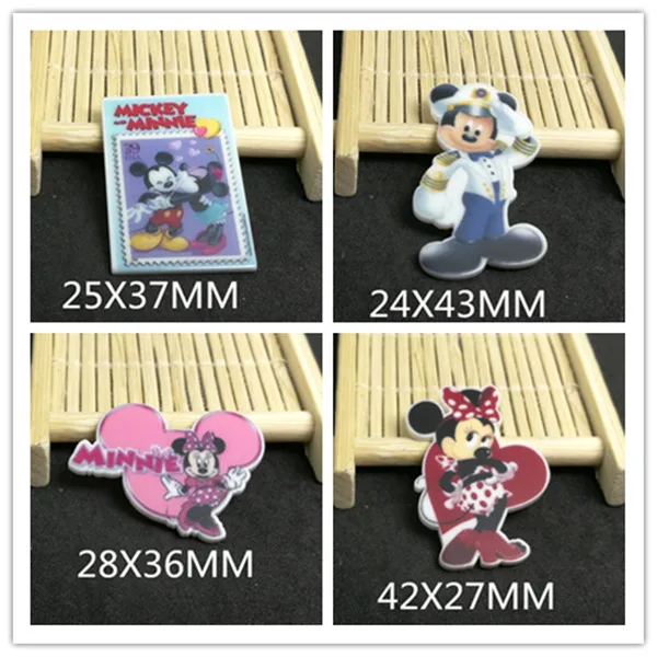 25 шт./лот 30*32 м мультфильм характер Flatback Смола bihaiyuan