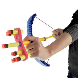 Новая детская охотничья игрушка с мягкой пулей Детские cs-игры на открытом воздухе лук и стрела игрушка пластмассовая игрушка-пистолет