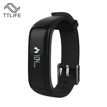 TTLIFE IP67 Водонепроницаемый Smart Браслет Heart Rate Мониторы шагомер Фитнес Bluetooth Smart Браслет Для Xiaomi iphone