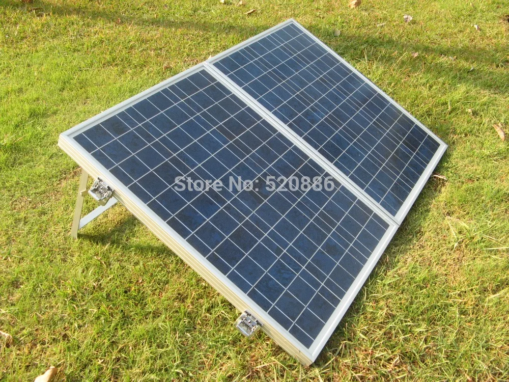 Au Stock No Tax 100W Folding Solar Panel Portable Solar Panel, Solar Charger for 12v Battery Solar Generators