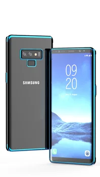 

Plating Soft Tpu Phone Case For Samsung Galaxy Note 9 Luxury Silicone Slim Back Shockproof Cover For Samsung Galaxy Note 9 Case