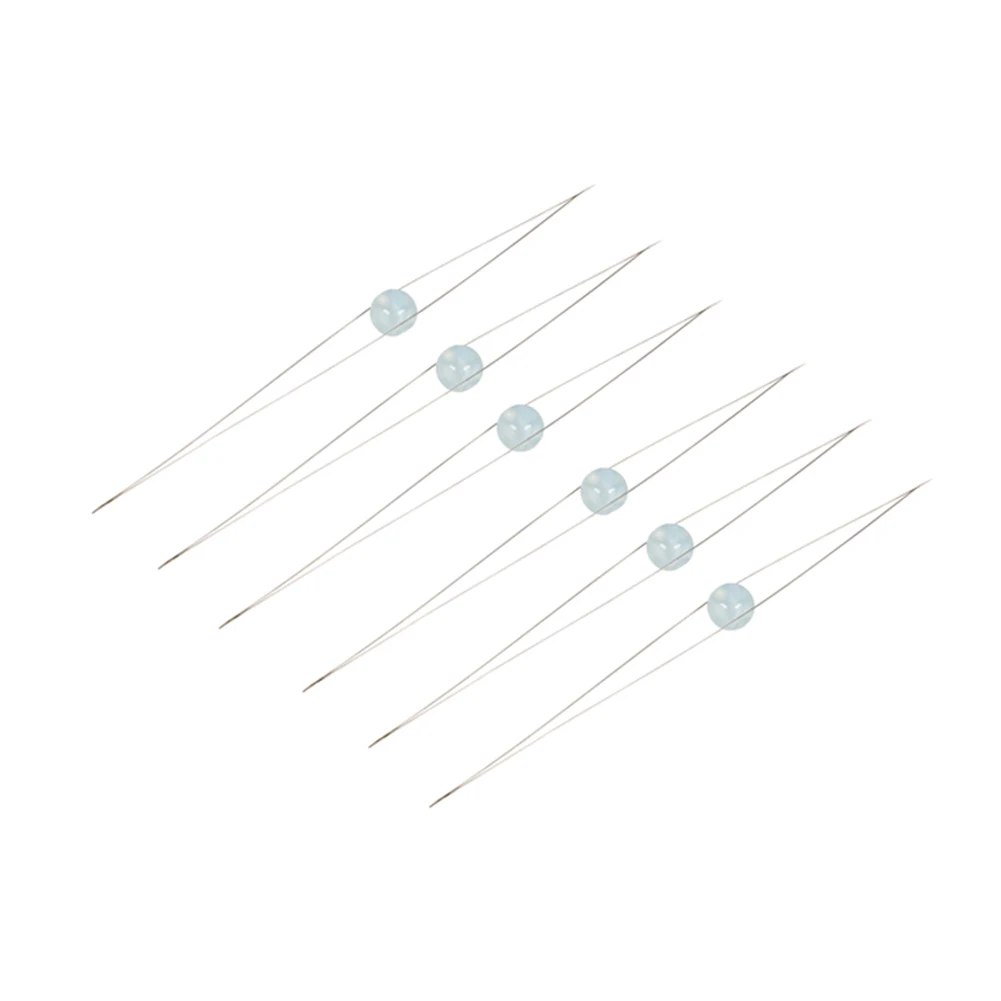 

6pcs Beading Needle Small Pearls Sewing Craft Accessories Curved Threading Big Eye Tools DIY Necklace Stringing Bracelet