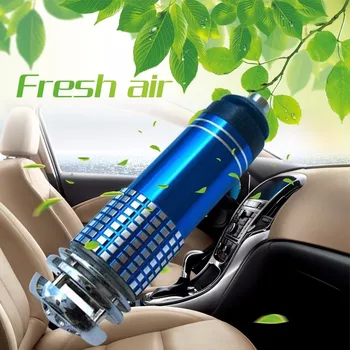 

Vehicle Air Purifier Mini Auto Car Fresh Air Anion Ionic Purifier Oxygen Bar Ozone Ionizer Interior Accessories DC12V #N