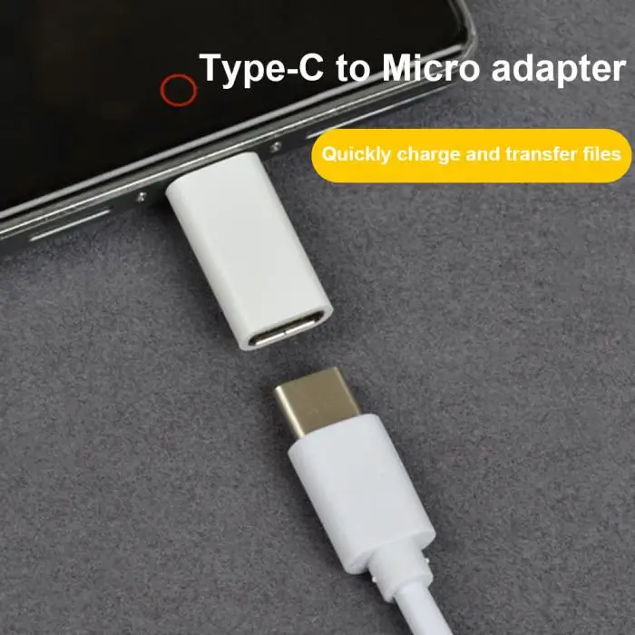 Etmakit Mini USB 3,1 type C Женский к Micro USB Мужской адаптер для зарядного устройства для Macbook Oneplus 2 NK-Shopping