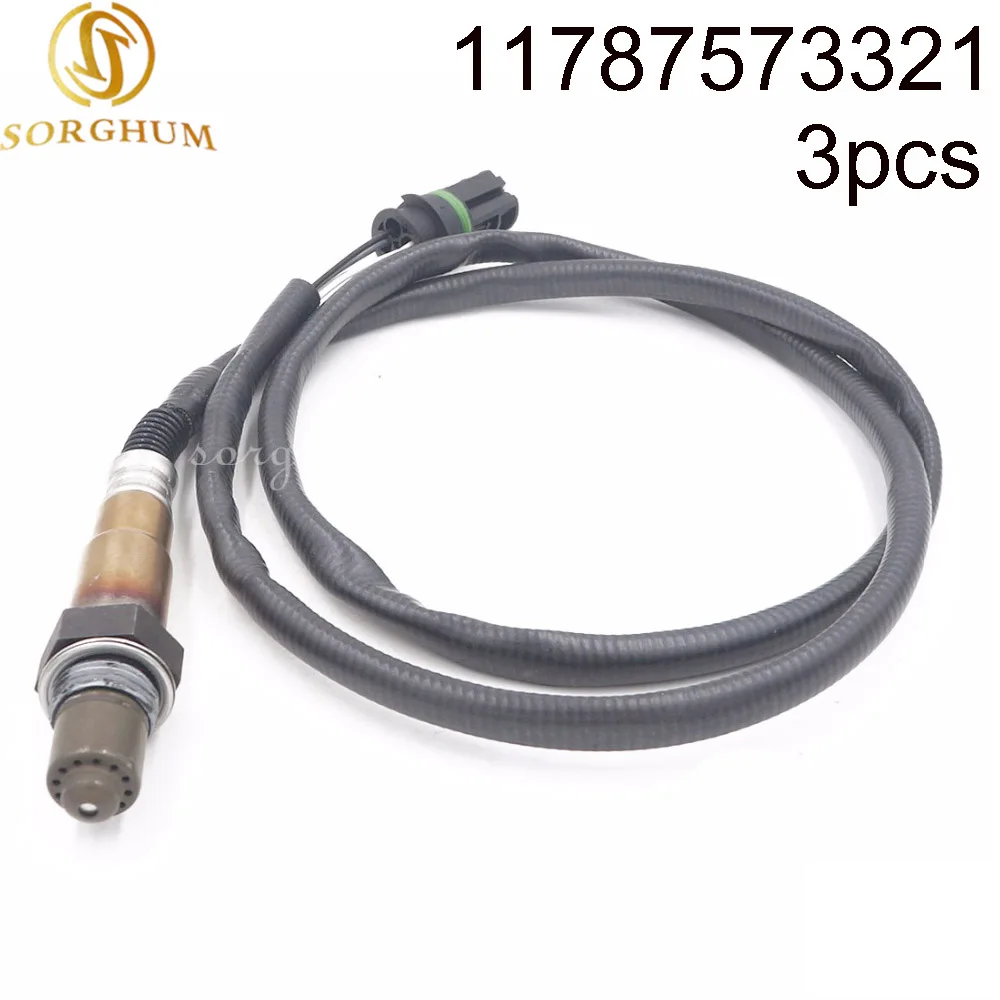 

3PCS 11787573321 7573321 Rear Lambda Monitor Oxygen Sensor For BMW 5Series E60 520i 06-09 520Li 08-10