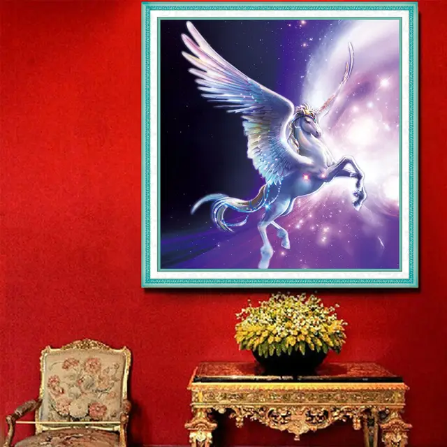 61 X 60 Cm Newest Felt 5d Diamond Painting Chasing Dream Dmc 447