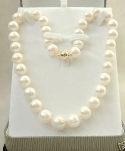 

Hot sale new Style >>>>>Cultured Freshwater Water Pearl 11-12 mm necklace 17