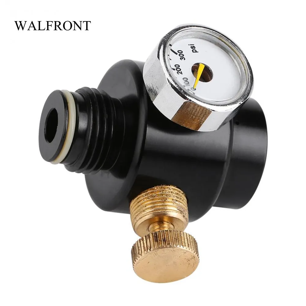 

WALFRONT Co2 & Compress Air Regulator Mini High Pressure Air Tank Regulator Alloy Steel Valve Tool Water Trap Filter Wholesale