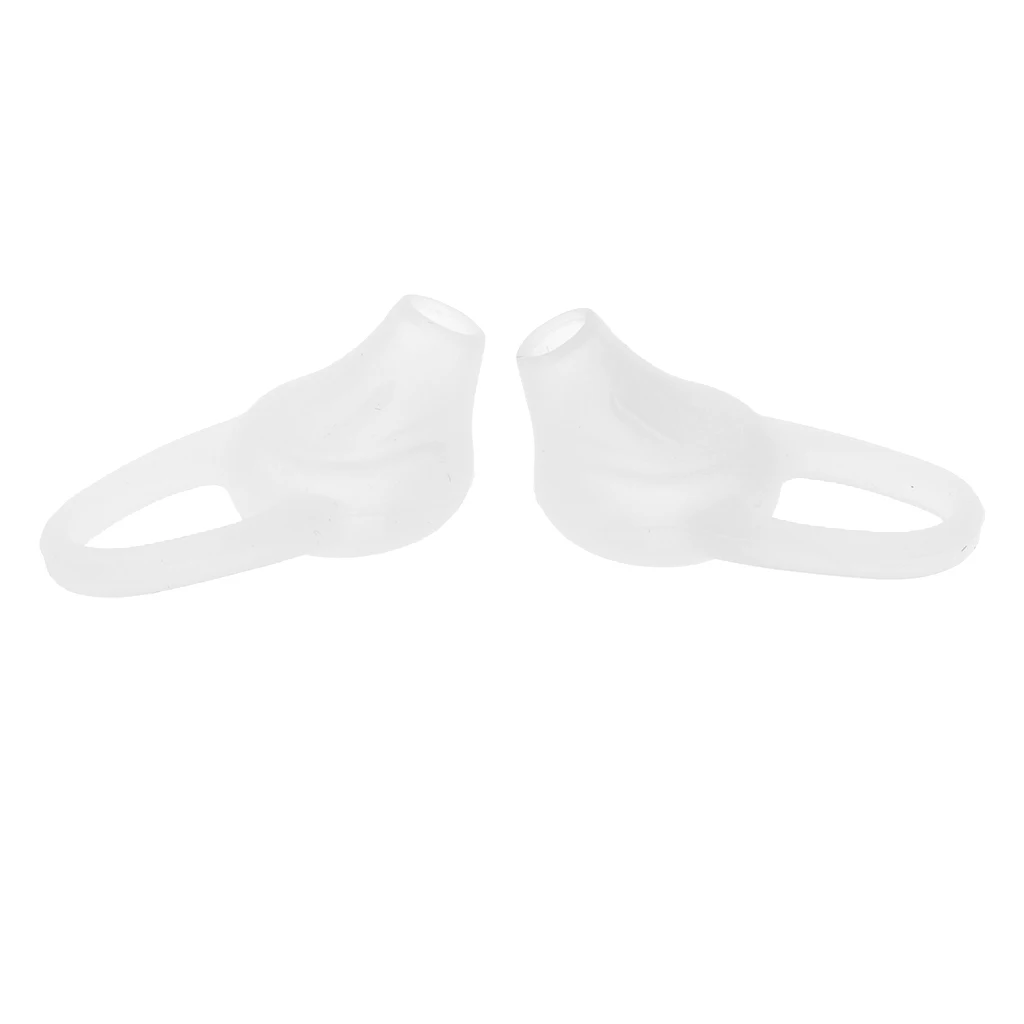1Pair Universal Silicon In-ear Headset Earphone Earbuds Ear Cover & Hook Eartips