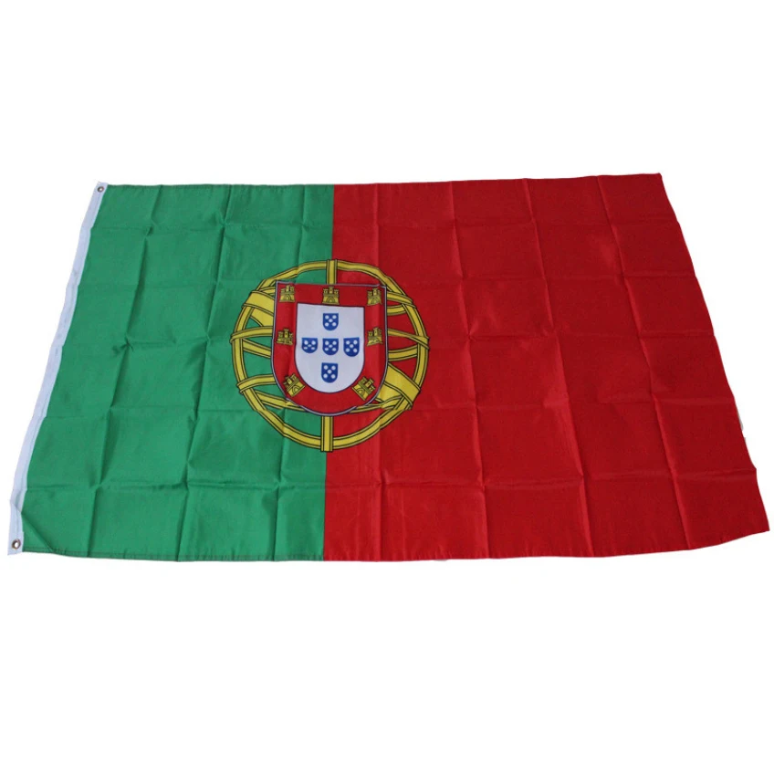 

90 x150cm 3x5 Portugal Flag Portuguese Republic Banner Country Pennant New Happy Gifts High Quality Polyester Fabrics