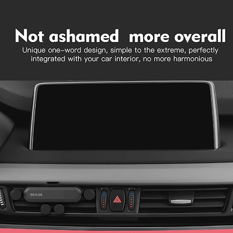 Фото Универсальный автомобильный держатель для телефона iPhone X XS Max Samsung Huawei в автомобиле держатель для вентиляционного отверстия гравитационный держатель для телефона №4