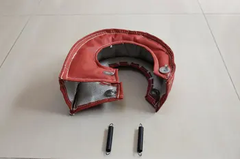 

T4 GT42 GT55 T66 TURBO TURBINE HEAT SHIELD BLANKET RED RACING