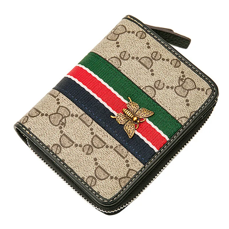 

Womens Wallets and Purses Genuine Leather Short Wallet Women Fashion Luxury Card Holder Organizer Wallets Money Bag Dropshipping