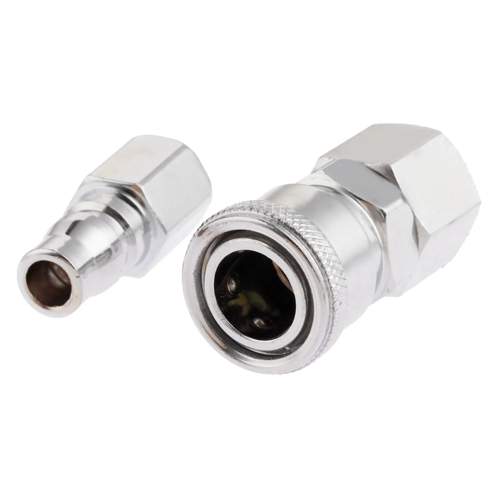 1//2BSP Filetage mâle 6mm pneumatique droite raccord rapide Connect 2pcs