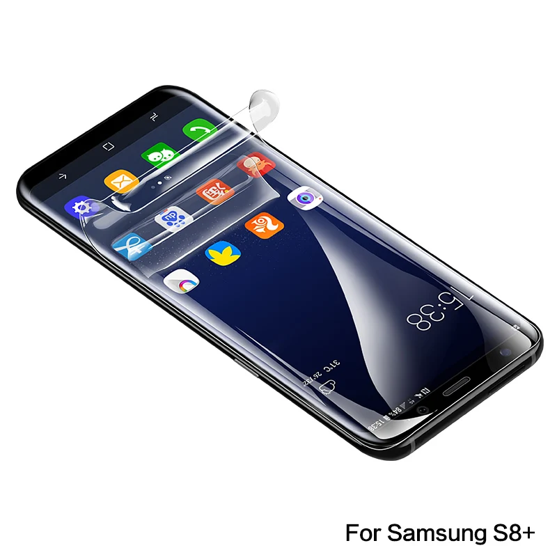 for samsung s8 plus Протектор экрана SmartDevil для samsung galaxy S9 S8 3D полное покрытие HD Прозрачная Гидрогелевая пленка для samsung S9 S8 Plus galaxy S7 edge - Цвет: for samsung s8 plus