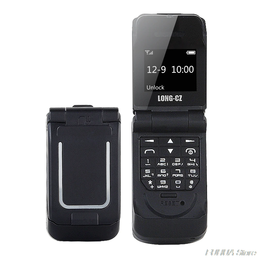 LONG-CZ J9 мини флип мобильный телефон 0,6" маленький сотовый телефон беспроводной Bluetooth Dialer FM волшебный голос Handsfree Наушники для детей