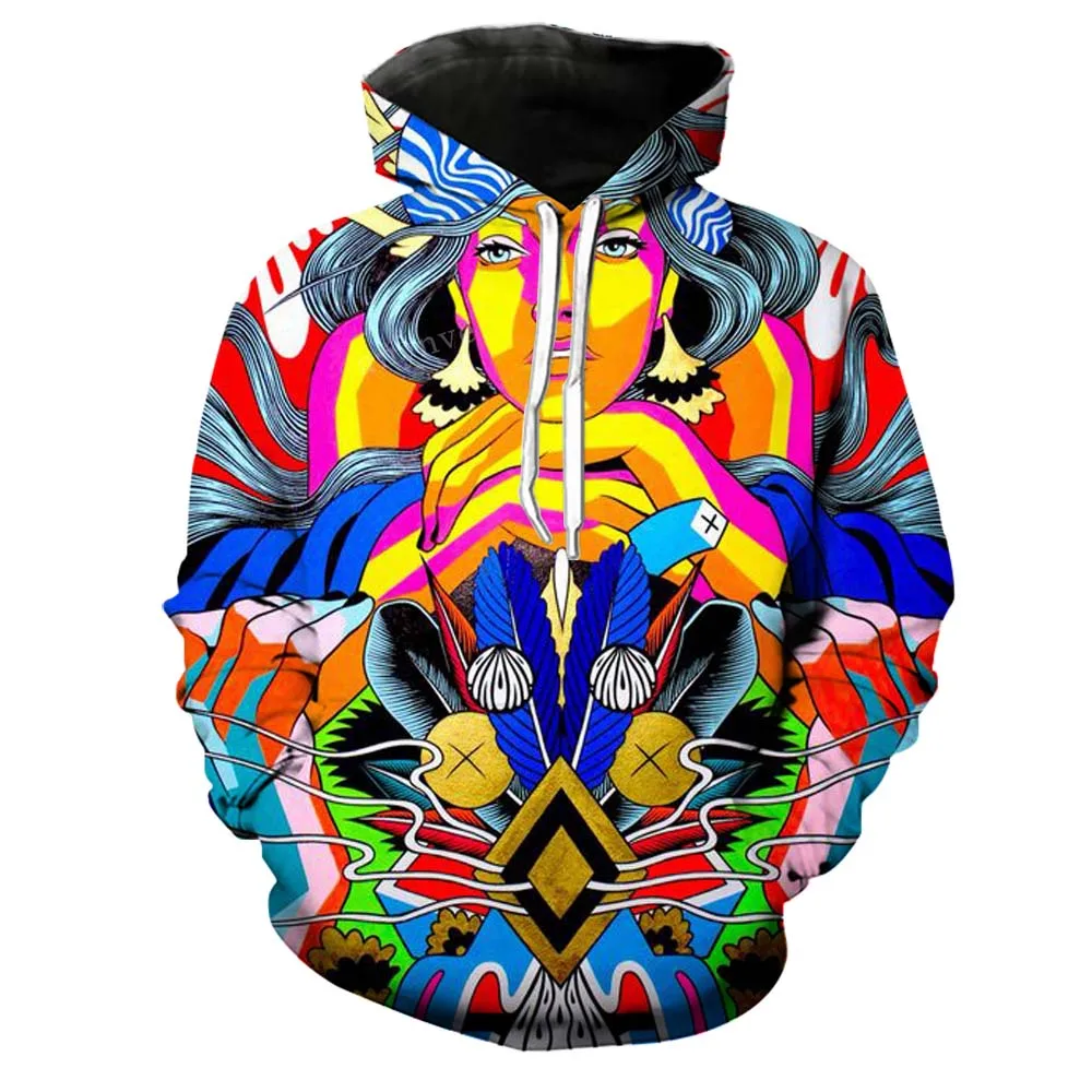 Fashion Hip Hop Hoodies Mens Womens Gothic Funny Hooded Harajuku Sweatshirts Male Streetwear Boy Hoody Long Sleeve Make Clothes