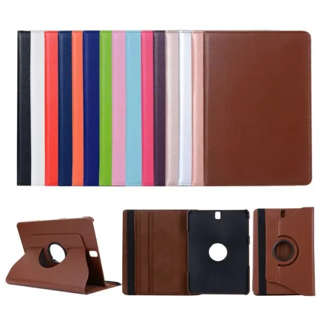 360 Degrees Rotating Stand PU Leather Flip Case Cover For Samsung Galaxy Tab S3 9.7 9.7'' inch T820 T825 Protective | Компьютеры и