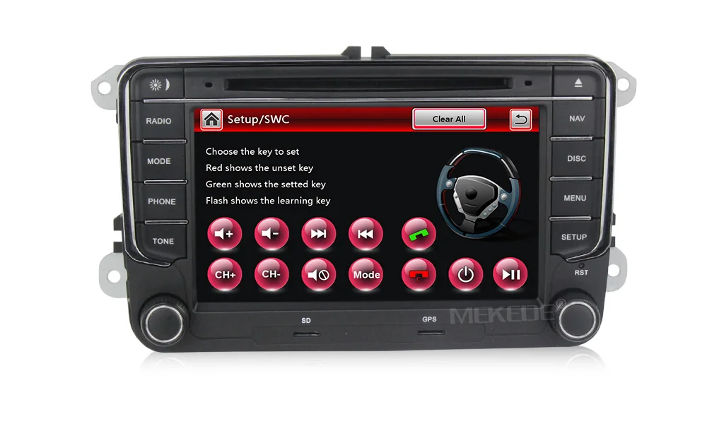 Clearance free shipping Original frame  car DVD Player For VW/Volkswagen/SAGITAR/JATTA/POLO/BORA/GOLF V Navigation With GPS BT Radio Maps 17