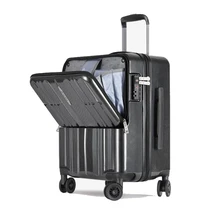 Унисекс каютный багаж с сумкой для ноутбука, Женская тележка чемодан на колесах, Мужская высококлассная бизнес коробка Дорожный чемодан