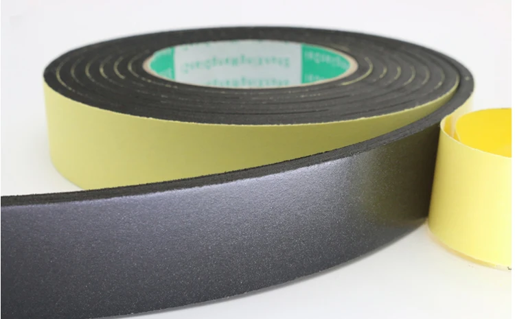 Ruban Mousse Adhésif Antichoc Uxcell 3m X 60mm X 5mm – Jaune Et Noir