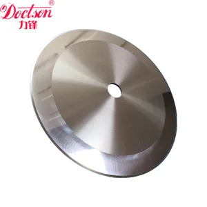 Cutting Machine Carbide Blade, Circle Knife, Tungsten Steel Cutter, Belt Cutting Flat Round Blade