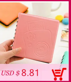 64 Pockets Polaroid Photo Album Mini Instant Picture Case Storage For Fujifilm Instax Mini Film 8 Korea Instax Album Fotografia